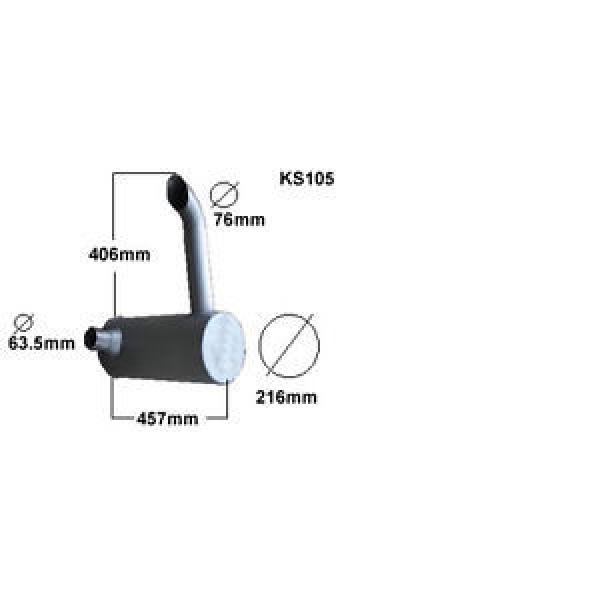 KOMATSU PC60 EXCAVATOR/DIGGER ADVANCE  EXHAUST SILENCER BRAND NEW #1 image