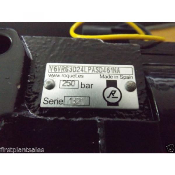 JCB Roquet Electronic Hydraulic Diverter Valve Block V6VRG3D24LPASD461NA 250 BAR #3 image