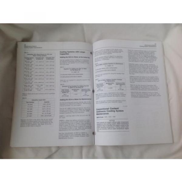 CAT 3306B OPERATIONS AND MAINTENANCE MANUAL  EXCAVATOR, BOOK (INCL £9.16 VAT) #3 image