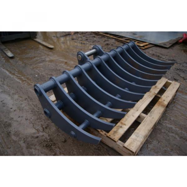 6 - 11 Ton HD Excavator Landscaping Rake CAT KOMATSU HITACHI TAKEUCHI #1 image