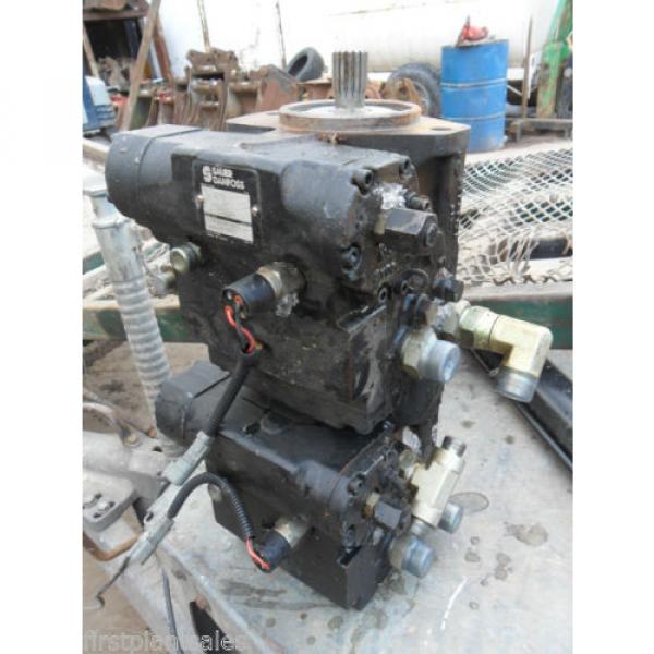 JCB Sauer Danfoss electronic Hydraulic Pump #1 image