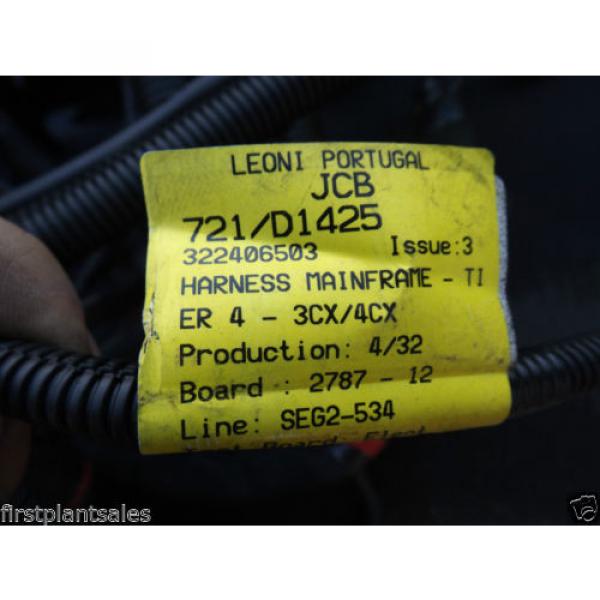 JCB 3CX/4CX Wiring Harness Part No, 721/D1425 (WS) #2 image