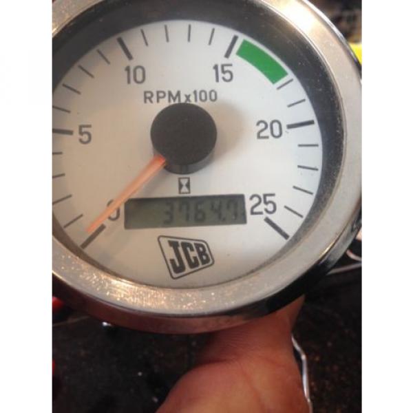 JCB Speedo Hourmeter 3cx Gauge , ANY HOURS PROGRAMMED Part No 704/50100 #2 image