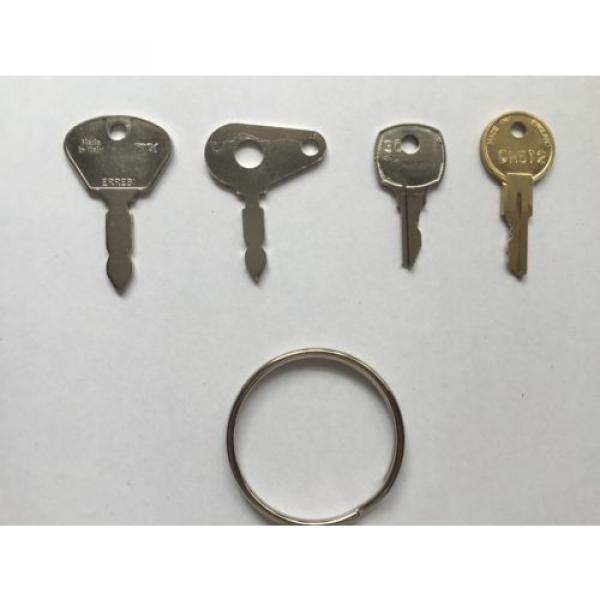 14 Key Aerial Key Set Plant Hire Equipment Keys *FREE POSTAGE* #3 image