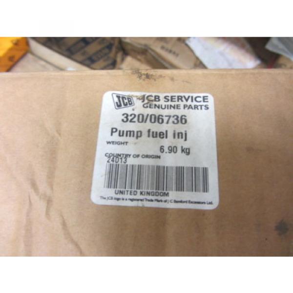 JCB 3CX 53.5KW FUEL INJECTION PUMP P/NO 320/06736 #2 image