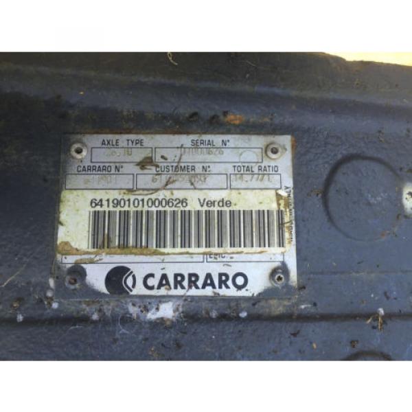 CARRARO 8 Stud Terex 820 Front Axle #3 image