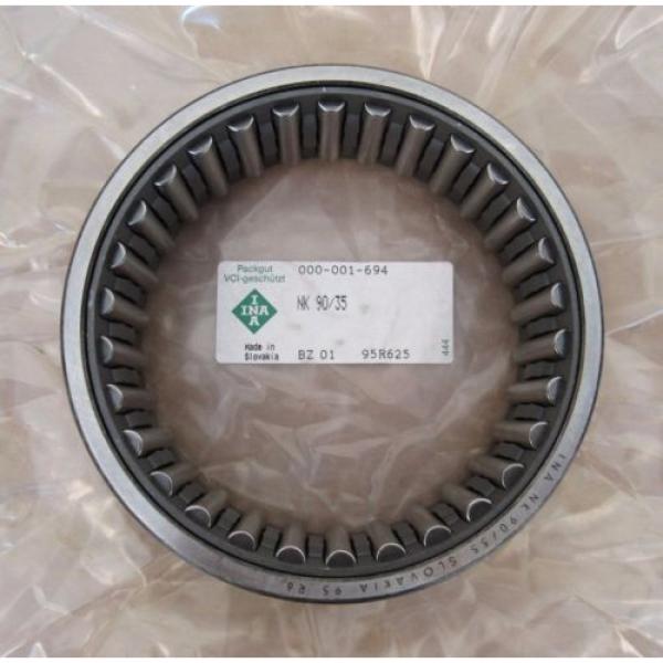 INA NK90/35 NEEDLE ROLLER BEARING 90MM BORE ROLLING BEARINGS BZ 01 95R625 NITS #1 image