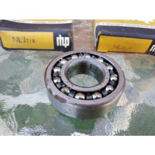 NOS 6 rhp Precision Bearing NLJ 7/8 #3 image