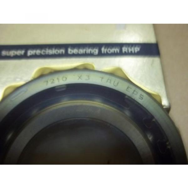 RHP PRECISION BEARINGS 7210X3 TADU EP5 GV 0/D M HALF PAIR 82 BORE B #3 image