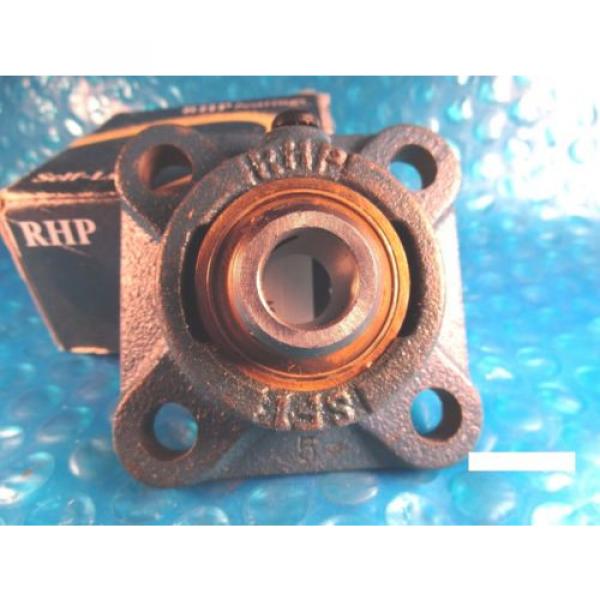 RHP SF15, Ball Bearing Flange Unit, Insert=1017-15G #2 image