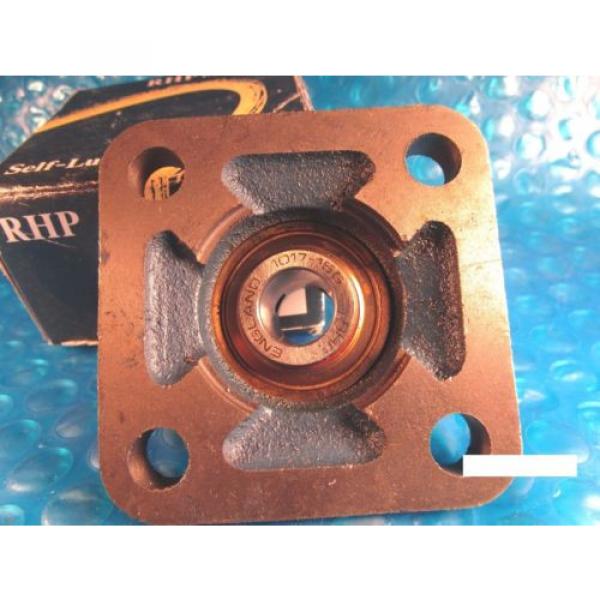 RHP SF15, Ball Bearing Flange Unit, Insert=1017-15G #3 image