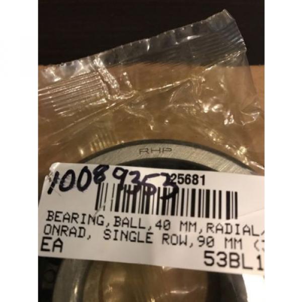 RHP BEARING 6308 Single Row Ball Bearing 40MM X 90MM X 23MM Open England New #2 image