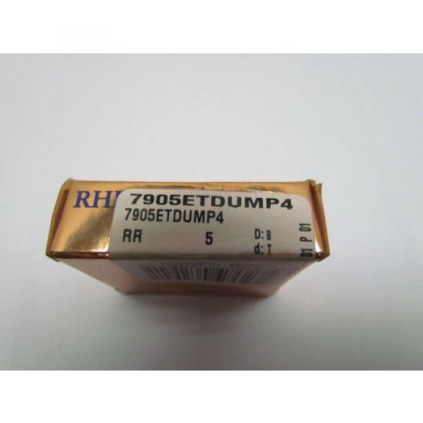 RHP 7905ETDUMP4 7905ET DUM P4 Super Precision Bearing Single 1-Bearing #2 image