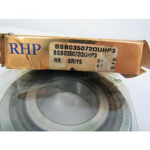 RHP NEW BEARING BSB035072QUHP3 RR SRIY5 #3 image