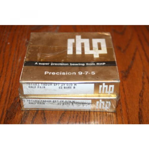 RHP 7016X2 TADUM EP7 ZV Super Precision Bearings (CTDUMP4Y, 2MM9116WIDUM)  NEW #1 image