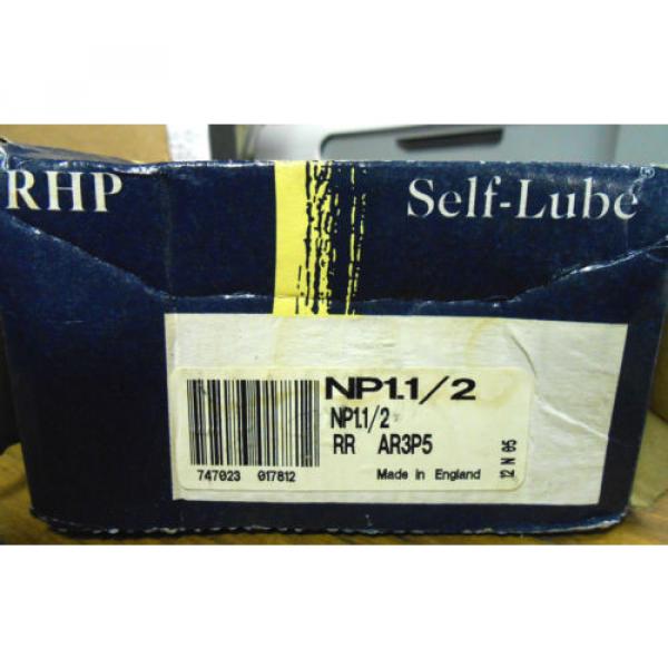 NEW RHP SELF-LUBE PILLOW BLOCK BEARING NP1-1/2 AR3P5 .......... WQ-05 #1 image