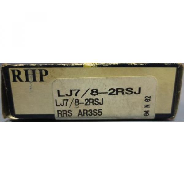 RHP Bearings LJ7/ 8-2RSJ Bearing RRS AR3S5 #3 image