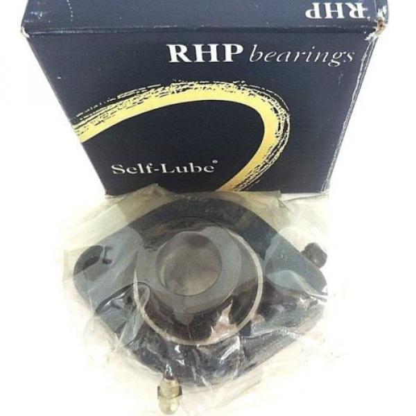 NIB RHP SELF-LUBE LFTC20EC 2-BOLT FLANGE BEARING 20MM ID, 2.812&#034; B #2 image