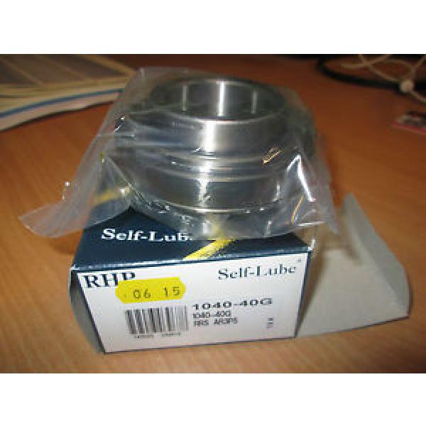 RHP SELF LUBE BEARING 1040-40G 40MM SHAFT #1 image