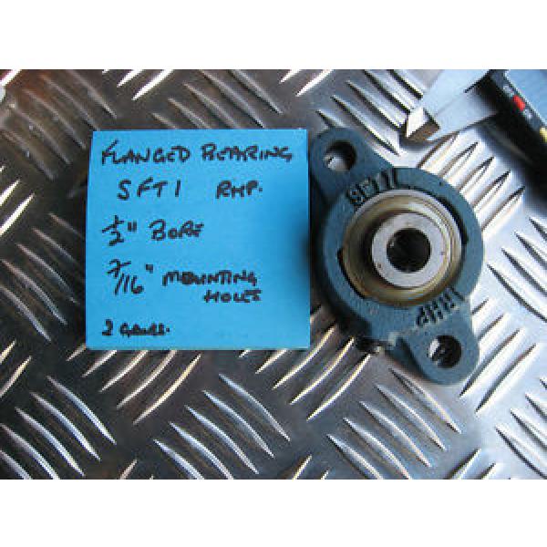 RHP flanged bearing SFT1 , 1/2&#034;bore. #1 image