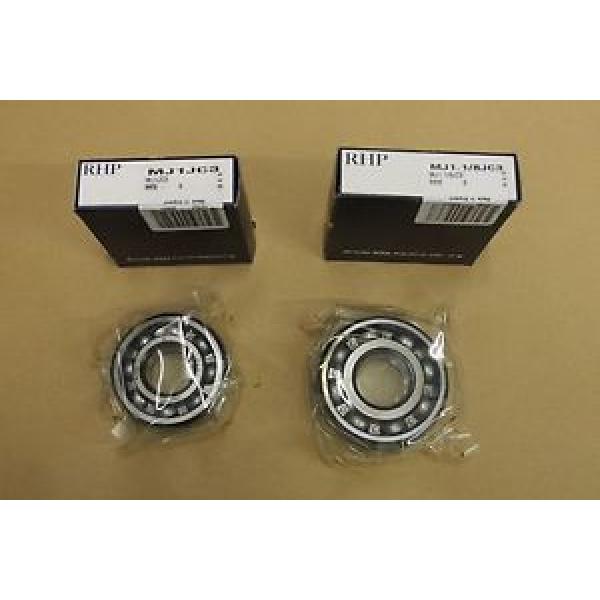 PAIR TRIUMPH MAIN BEARINGS SMALL JOURNAL 5T 6T T100 T110 70 1591 70 1592  RHP #1 image