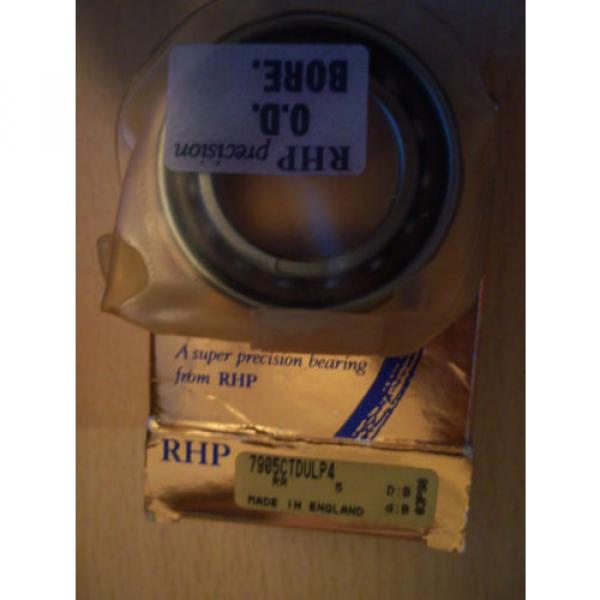 1 RHP 7905CTDULP4 SUPER PRECISION BEARINGS 25x42x9 #2 image